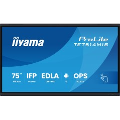 iiyama 75" UHD IR 50P Touch AG - Exceptional Clarity & Interactive Experience | TE7514MIS-B2AG